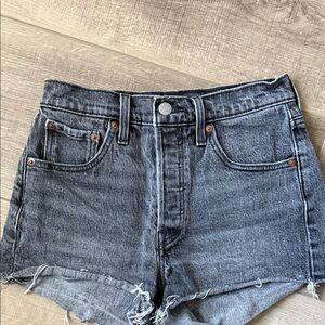 Levi's Dark Gray Women's Jean Shorts